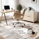 Abstract Living Room Rug 6x9 - Modern Washable Soft Thin Area Rug for Living Room Bedroom Under Dining Table - Neutral Indoor Floor Rug Carpets for Home Office Playroom Nursery - Light Brown