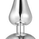 Toddmomy 1pcs Vintage Christmas Tree Topper, Plastic Spherical Xmas Tree Topper Mid Century Christmas Ornaments for Indoor Office New Year Holiday Tree Decoration, Silver