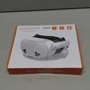 Kinwin 30W Fast Charging Dock for Meta Quest 3S/3/2, Magnetic Charger Station Stand for Oculus Quest 3S/3 Accessories with 11-Color RGB Light, 2 Rechargeable Batteries & Covers (Round/White)