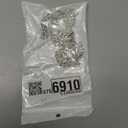 PEARLY JUN Rhinestone Applique Crystal Applique for Hand Sewing Craft Projects DIY Wedding Clothes Shoes Hats Bags (YL012-silver)