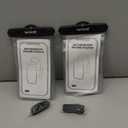 Lamicall Waterproof Phone Pouch Case - [2 Pack][Easy Lock & Heavy Duty] IPX8 Water Proof Cell Phone Dry Bag for Beach, Protector for iPhone 17 16 15 14 13 12 11 Pro Max Plus Air, Galaxy S25 S24, 4-7"