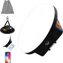 10000mAh 4000LM Flashlight Portable LED Camping Lantern Rechargeable Light 30W with Digital Power Display and Magnet , IPX5 Waterproof Tent Lights Power Failure Emergency Light