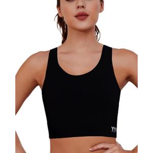Chest Binder-Female Transgender,FTM Binder Bra for Large Breast, Women's Compression Top, Black, XL