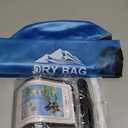 HEETA Dry Bag Waterproof for Women Men, 5L/10L/20L/30L/40L Roll Top Lightweight Dry Storage Bag Backpack with Phone Case for Travel Swimming Boating Kayaking Paddle Board Camping Beach Accessories (Blue)