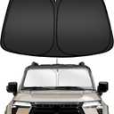 ARISMOTOR Windshield Sun Shade for Le-xus GX 550 2024-2025 2026, Custom Fit Foldable Front Window Sunshade Sun Visor Protector, Block UV Rays Keep Your Car Cooler