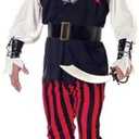 California Costumes mens Cutthroat Pirate Costume, XL