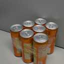 Topo Chico Sabores Tangerine with Ginger Extract 12oz Can (Pack of 7), No BB Date