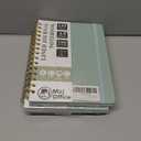 Mzj.Office Lined Journaling Notebook for Women, A5 Spiral Notebook with 100gsm Thick Paper, 70 Sheets / 140 Pages, Notebooks for Work, Journals, Notes, Bible Study, and Daily Use 3 Pack