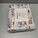 Boys Twin Sheets, Kids Train Soft Microfiber Twin Sheets & Pillowcases with Elastic Corner Straps, Red Blue