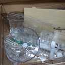 8 in 1 Acrylic Hamster Cage with all accessories,2-Layer Hamster House with full transparent Viewing,Top Open Mouse Cage for Pet Mice,large Hamster Habitat for Dwarf Hamster,Gerbils; 18"x11"x13.4"