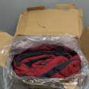 Bedsure Full Size Comforter Set - 7 Pieces Reversible Burgundy and Black Bedding, Full Size Bed Set for All Seasons, Bed in a Bag with Down Alternative Comforter, Sheets, Pillowcases & Shams