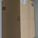 Huolewa Faux Leather File Organizer Box with Lid, Collapsible Hanging File Folder Box Organizer with Plastic Slides, Decorative Home/Office Filing System Boxes for File and Folders Storage ((Leather) Dark Gray)