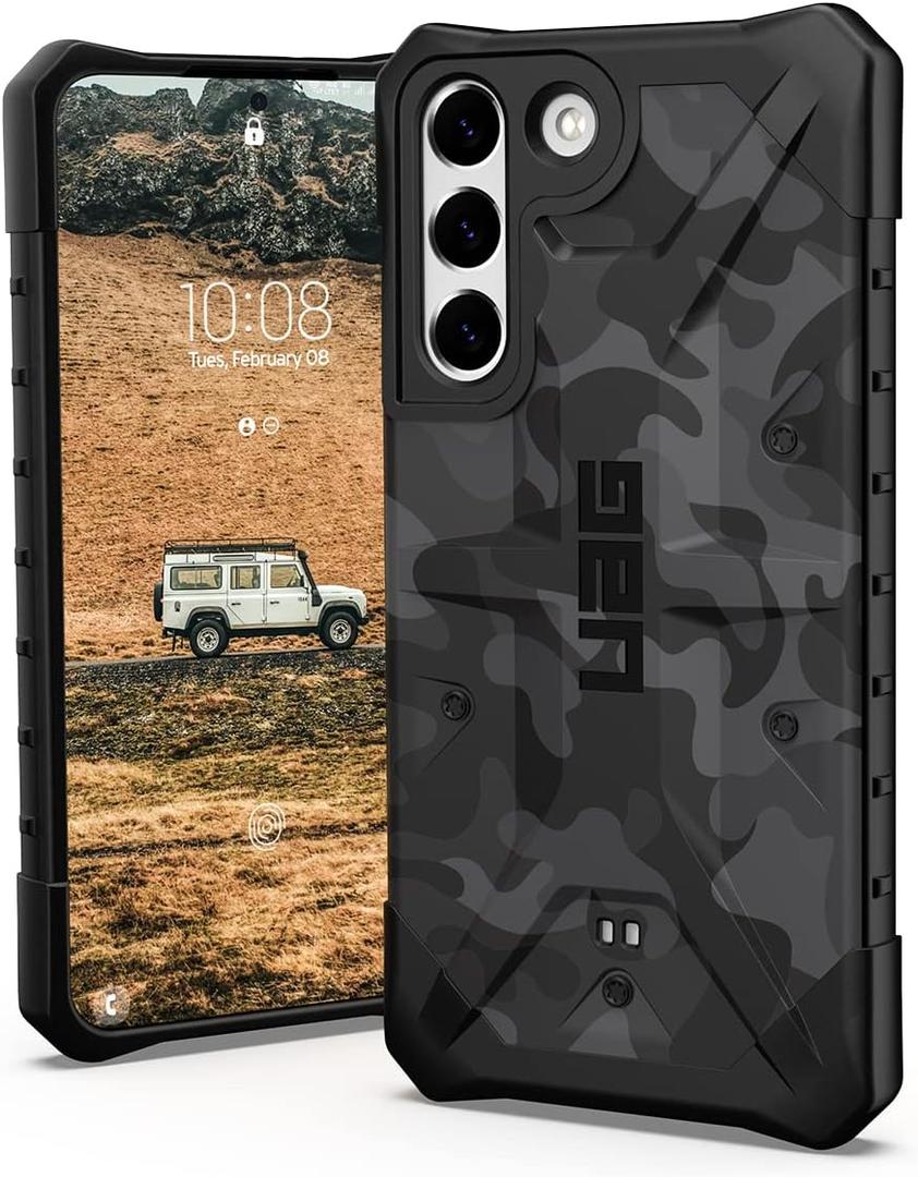 URBAN ARMOR GEAR UAG-GLXS22-MC Galaxy S22 Shockproof Case, Pathfinder SE Midnight Camo