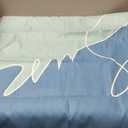 Microfiber Beach Towel, Suitable for Beaches, Pools, Camping, and bathrooms. A Must-Have for Portable Outdoor Swimming and Bathing, Measuring 60 x 30 Inches. (Ocean Blue)