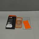 TORRAS 360 Magnetic Stand for iPhone 17 Pro Case, [Fit for MagSafe] [Rotatable Ring Kickstand] [4X Mil-Grade Shockproof] Slim Phone Cover, Camera Button, Cosmic Orange, Translucent, Ostand O3 Fitness