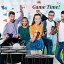 100 Pack Black Plastic Cups 16 oz Disposable Shot Cups for Party Heavy Duty Large Drink Graduation Black Cups for Wedding Birthday Halloween Soda Picnics (Black)