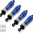 4Pcs Metal Shock Absorber Damper for HBX 16889 16889A 16890 16890A SG1601 SG1602 1/16 RC Car Upgrade Parts Accessories