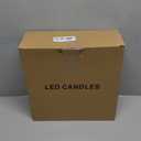 DRomance Flameless Flickering Candles Color Changing with 18-Key Remote Timer, Battery Operated Real Wax Set of 6 LED Pillar Candles Indoor Valentine's Day Romantic Decor(3" x 3"-6")