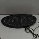 KEBE LED Open Sign, 19"x10" Bright High Visibility Advertisement Board Electric Display Sign Flashing Light for Business Walls Window Bar Shop Hotel, Two Modes