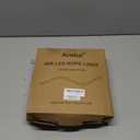 Areful 48ft Red LED Rope Lights Outdoor Waterproof - 324 LEDs Christmas Rope Lights, 120V ETL Certified, Connectable to 192ft, w/24 Mounting Clips & Screws for Holiday Decor