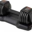 Amazon Basics Adjustable Dumbbell, 25 lb
