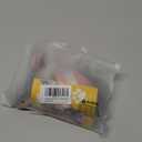 QUMY Dog Shoes for Small Dogs, Puppy Dog Boots & Paw Protectors for Winter Snowy Day, Summer Hot Pavement, Waterproof in Rainy Weather, Outdoor Walking, Indoor Hardfloors Skid-Resistant Sole Pink, Size 2: 1.59" x 1.18" (L*W)