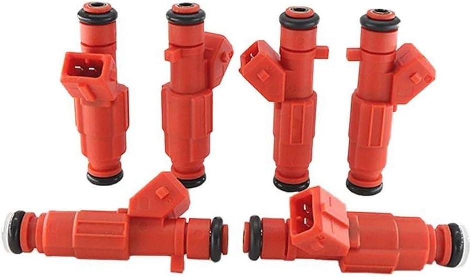Fuel Injectors 0280158233 fit for Jeep Grand Cherokee Wrangler, fit for Dodge Charger Durango Journey Challenger Avenger, fit for Chrysler 300 200 Town & Country, 3.6L V6 2011-2019 (6)