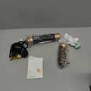 Round Hair Blow Dryer Brush - 1.2 Inch Ceramic Barrel Hair Dryer Brush for Short/Middle Hair, One Easy Step Drying, Volumizing, Straightening and Styling, Negative Ionic Dryer Brush