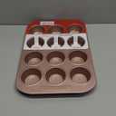 Farberware Baking Nonstick Cake Pan, Rectangle, 9 Inch x 13 Inch, Red Rose Gold