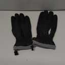 rivmount Winter Waterproof Ski Snow Warm Gloves for Women Men, Windproof Cold Weather Thermal with Touchscreen Fingers, for Running Driving Cycling Hiking Biking Outdoor Sports Daily Work (Small, Black)