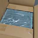 Danpinera 3 Tier Rolling Cart, Metal Utility Cart with Wooden Table Top & DIY Pegboard, Rolling Carts with Drawer, Storage Cart Craft Cart with Hooks & Hanging Cups for Kitchen, Bathroom, Office