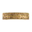 Dreamtimes Hair Clip Large Hand Crafted Metal Barrette French Hair Clip Vintage Retro Forest Moon Protection Hairpin Women's Girls fashion Hair Accessories Gift (GOLD)