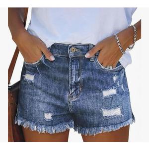 MODARANI Denim Shorts for Women Distressed Jean Shorts Ripped Summer Hot Short. Size XS