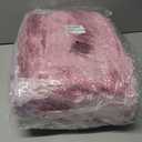 Andency Soft Area Rugs for Living Room Bedroom, 3x5 Non-Slip Fluffy Shag Carpet, Indoor Floor Fuzzy Shaggy Living Room Plush Rug for Kids Dorm Nursery Home Decor Aesthetic, Tie-Dyed Dark Red