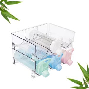 Oh Homie Drink Organizer for Fridge, Can Organizers and Storage for Pantry, Water Bottle Organizer for Cabinet, Can Dispenser for Refrigerator, Bottle Holder, Drink Dispenser for Fridge