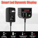 20V Charger Compatible with Black and Decker 20V Max Lithium Battery LBXR20 LBXR2020 Charger Replacement for Battery Charger LCS1620 BDCAC202B for Drill Battery