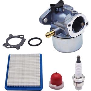 Autoparts 799868 Carburetor Replacement for Briggs Stratton Murray Craftsman Snapper 22 Push Mower 6-6.75 HP Engine with Air Filter Spark Plug