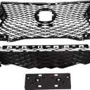 TOPAZ Front Grille Kit 531110E200 + 531120E160 Fit for Lexus RX350 RX450h 2016-2019