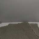 Waffle Bathroom Rugs, Super Absorbent Boho Bath Mats, Non-Slip Shower Mats for Bathroom Floor and Tub, Ultra Soft Waffle Weave Runner Mat, Quick Dry, Olive Green, 24x36 Inch