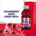 2 x Ocean Spray 100% Juice, Cranberry Juice, 10 Ounce Bottle (Pack of 6) (EXP 05/12/26)