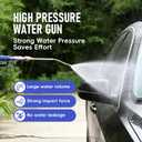 High-Pressure Power Washer Wand – Metal Water Jet Nozzle with 2 Spray Tips – Heavy-Duty Hose-End Sprayer for Car Wash, Patio, Deck & Sidewalk Cleaning, 20 × 2 × 16 inches