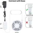 Kasa Smart LED Light Strip, 16.4ft WiFi LED Strip Works with Alexa, Google Home, SmartThings, High Brightness with 16 Million Colors, RGB, Grouping, Adjustable Length, Up to 25,000 Hours (KL400L5) (Multicolor)