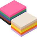 Sherr 1000 Sheets Construction Paper Bulk Colored Cardstock A4 9" x 12" Heavyweight Craft Printer Assorted Paper for Adult Bulk School Office Supplies Art(Bright Color)