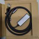 DbillionDa Cat8 Ethernet Cable, Outdoor&Indoor, 3FT Heavy Duty Direct Burial High Speed 26AWG Cat8 LAN Network Cable 40Gbps, 2000Mhz with Gold Plated RJ45 Connector, Weatherproof for Router