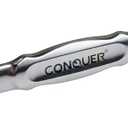 CONQUER Mini Combo Dual Ratchet Wrench with 1/4" Square Drive and Bit Drive High Torque 72-Tooth Gear Head and Spin Disk