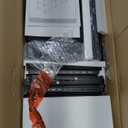  Dresser for Bedroom with 5 Drawers, Wide Chest of Drawers, Fabric Bedroom Dresser with Drawer Organizer, Storage Organizer Unit with Fabric Bins for Closet, Living Room, Hallway, Classic Black