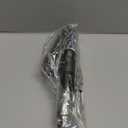 TNTOR Grill Brush with Scraper, 18" Adjustable Handle BBQ Grill Brush for Outdoor Grill, Extra Strong Grill Cleaner Accessories for Grill/Smoker/Gas/Charcoal Grill Cleaning-Grill Gifts for Men/Dad (Silver Black)