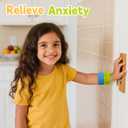 Fidget Toys Slap Bracelets, 6 Pack Textured Sensory Toys for Kids with Autism, Wearable Fidgets for Classroom Prizes & Calm Down Corner