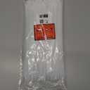 SHEEP&SHEEP White Zip Ties 12 Inch(100 Pieces), Heavy Duty Self-Locking Nylon Cable Ties, 120LBS Tensile Strength, Ideal for Indoor & Outdoor Use