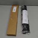 Coat Rack Wall Mount Hooks - 15 Inch Matte Black Metal 6-Hook Organizer Wall Mounted, Modern Kids Room, Entryway & Bathroom Hanger for Beach Towels, Coats, Purses, Bags (2 Pack)